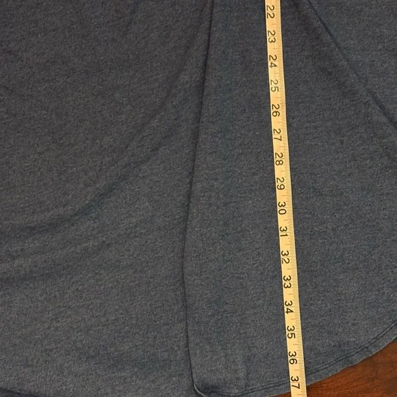 Anthropologie HOLDING HORSES Twist Front Dress Blue Size L - Picture 12 of 13